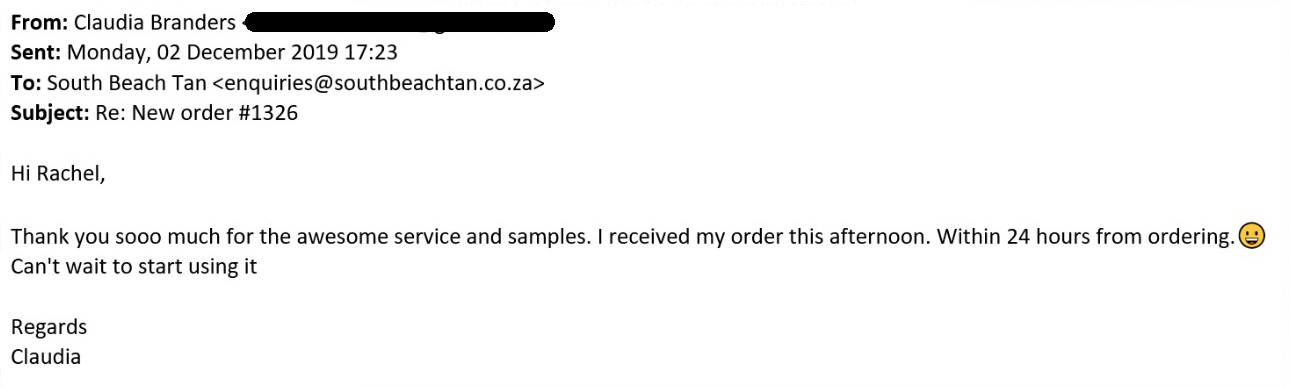 Claudia Branders testimonial